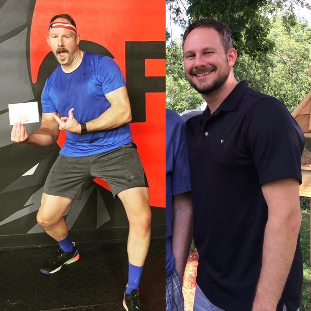 CrossFit before and after for a Dad in 8 years