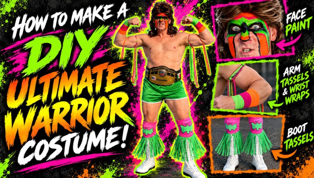 Ultimate Warrior DIY Costume Tutorial and Checklist