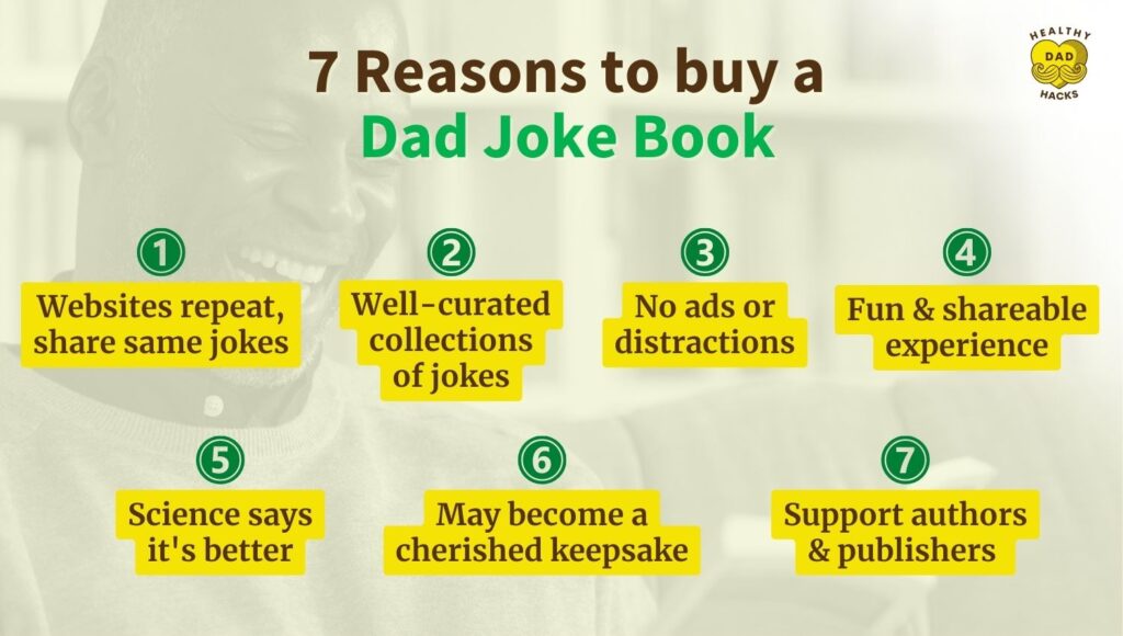 7 Reasons to buy a Dad Joke Book