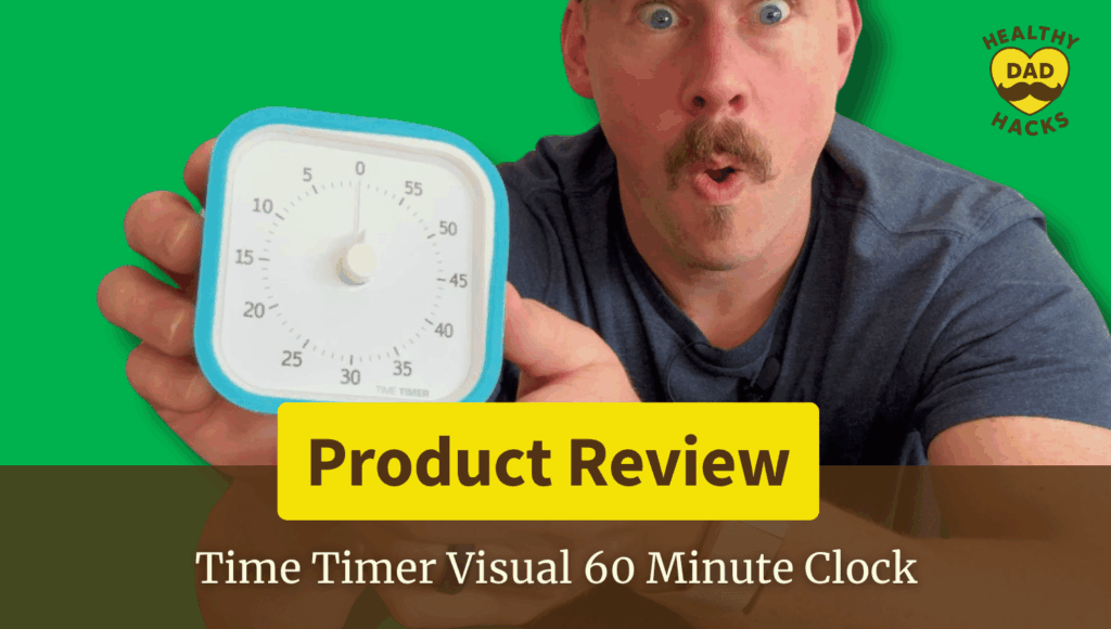 Best Visual Timer for Kids - Time Timer 60 min clock review