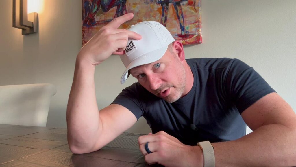 melin Hat Review - Hydro Snapback - open space at top of hat