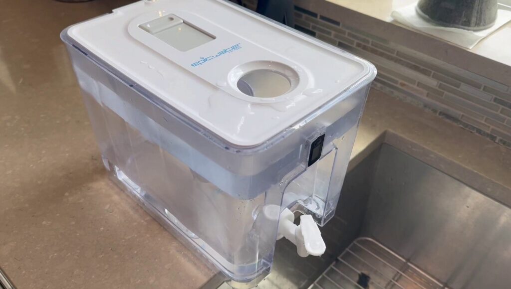 Epic Water Filters review - Nano by sink