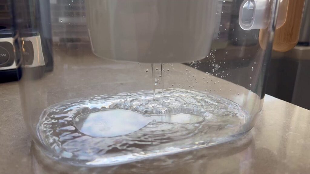 Epic Water Filters Pitcher filtering water