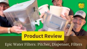 Epic Water Filters review of pitcher, tabletop dispenser, replacement filters products