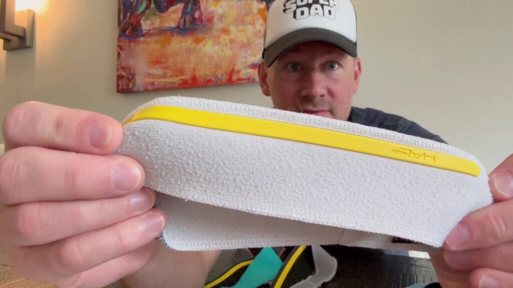 Best sweat absorbing headbands - Halo - sweat seal upclose