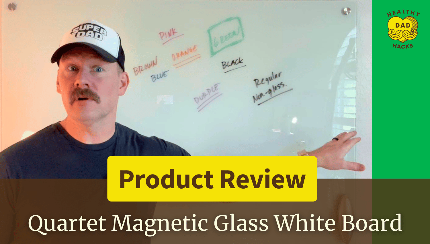 Best Glass Magnetic Whiteboard - Quartet Glass Whiteboard Review & Demo