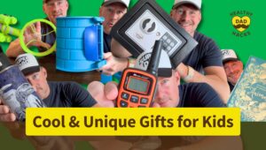 Cool and Unique Gifts for Kids - ideas and listing for birthdays, Christmas, special events - curated by Dad