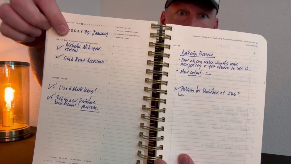 Review of the Full Focus Planner by Michael Hyatt - Daily Big 3