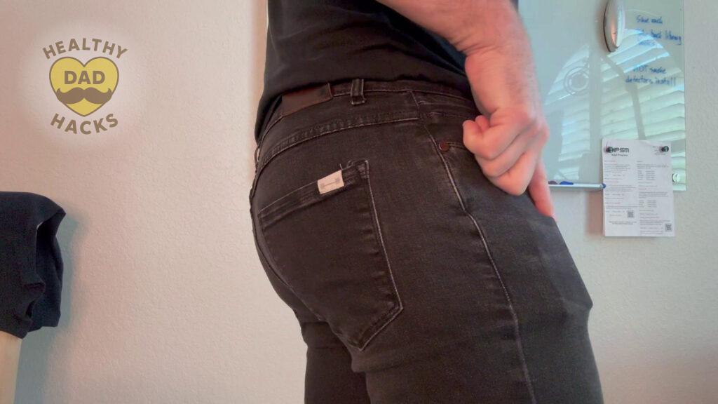 Ridge Wallet Review - in jean pant pocket