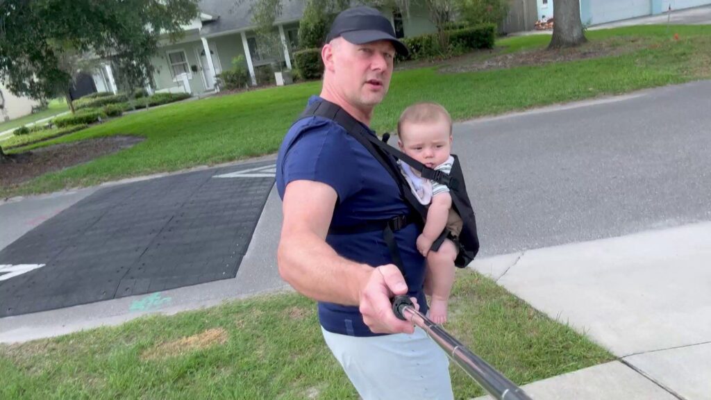Wolf Tactical Mens Baby Carrier Review - talking walk