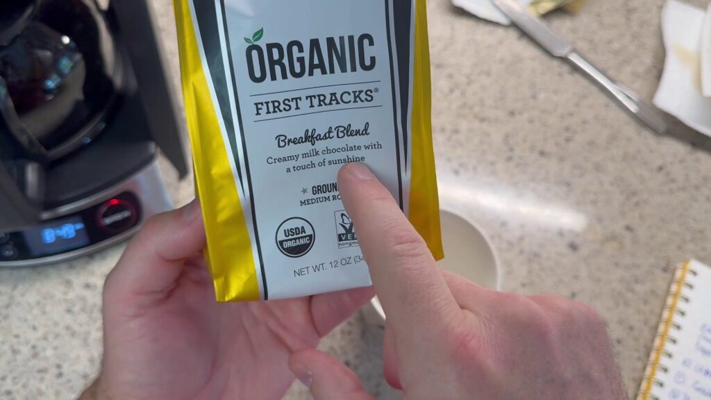 Best Organic Coffee - Wicked Joe review - breakfast blend packaging