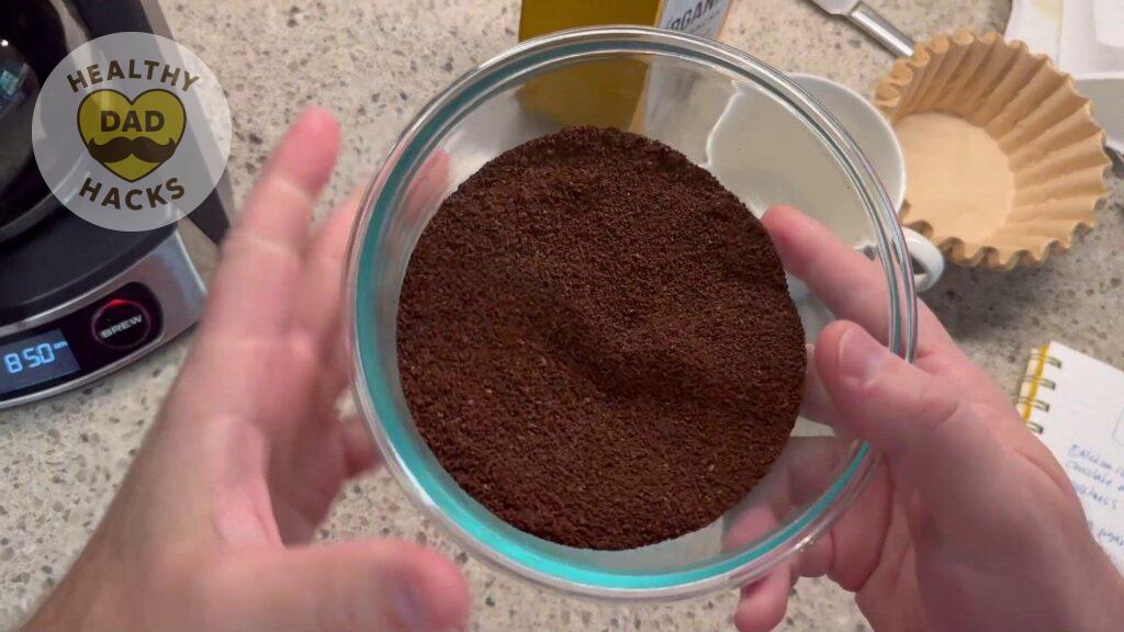 Best Organic Coffee - Wicked Joe review - storage in glass container