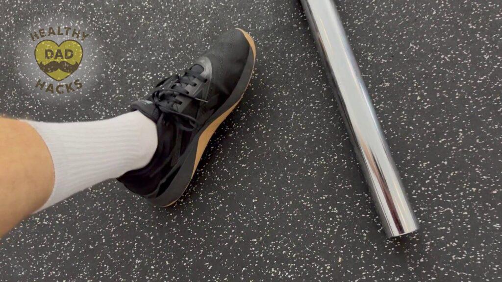Reebok Nano X5 Mens Shoe review by a CrossFit Dad - barbell