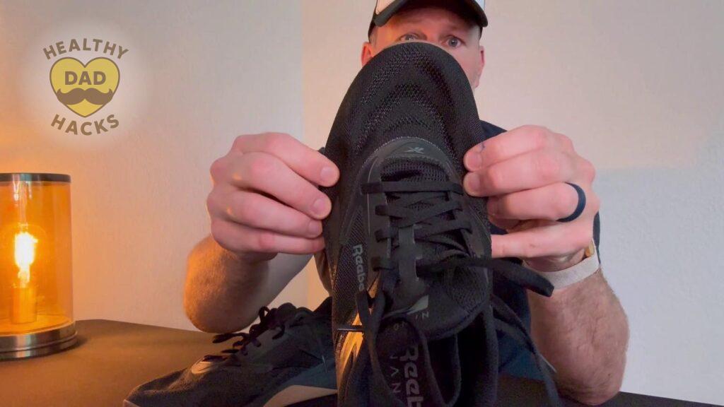 Reebok Nano X5 Mens Shoe review by a CrossFit Dad - wide toe box