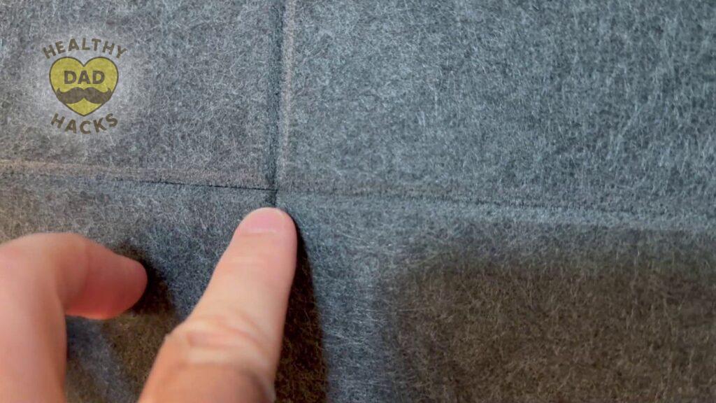 Best Cork Board Wall Tiles - WallHero product review - alignment of tiles