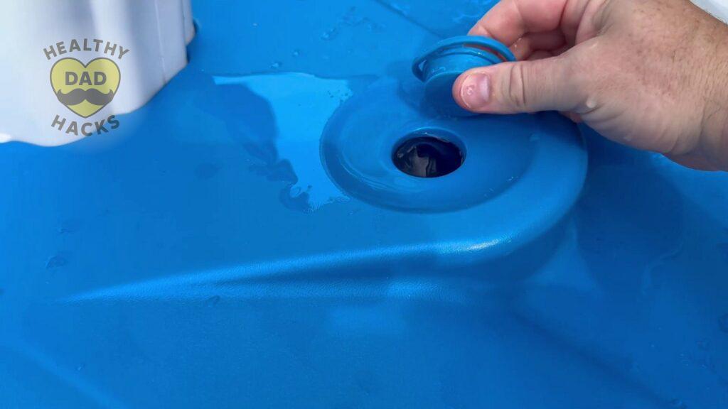 Best swimming pool basketball hoop - GoSports Splash Hoop PRO review - base