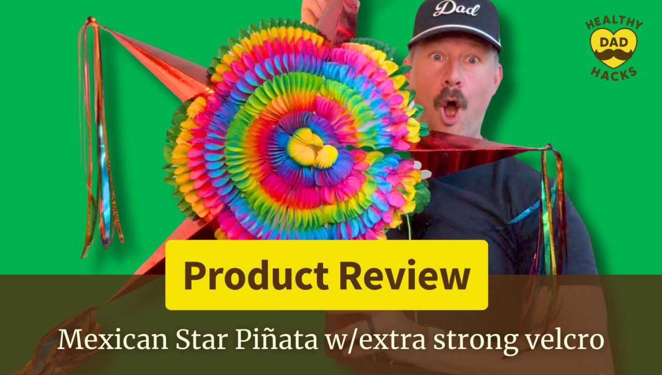 Strong birthday piñata for adults and kids - Mexican star piñata review