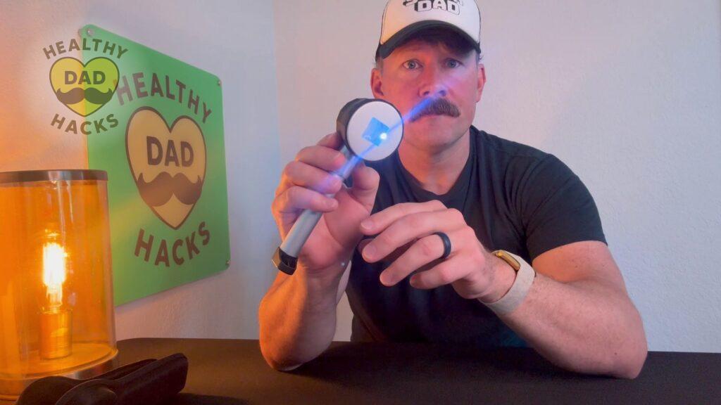 LED light Jewelers Loupe for Inspecting Raw Card