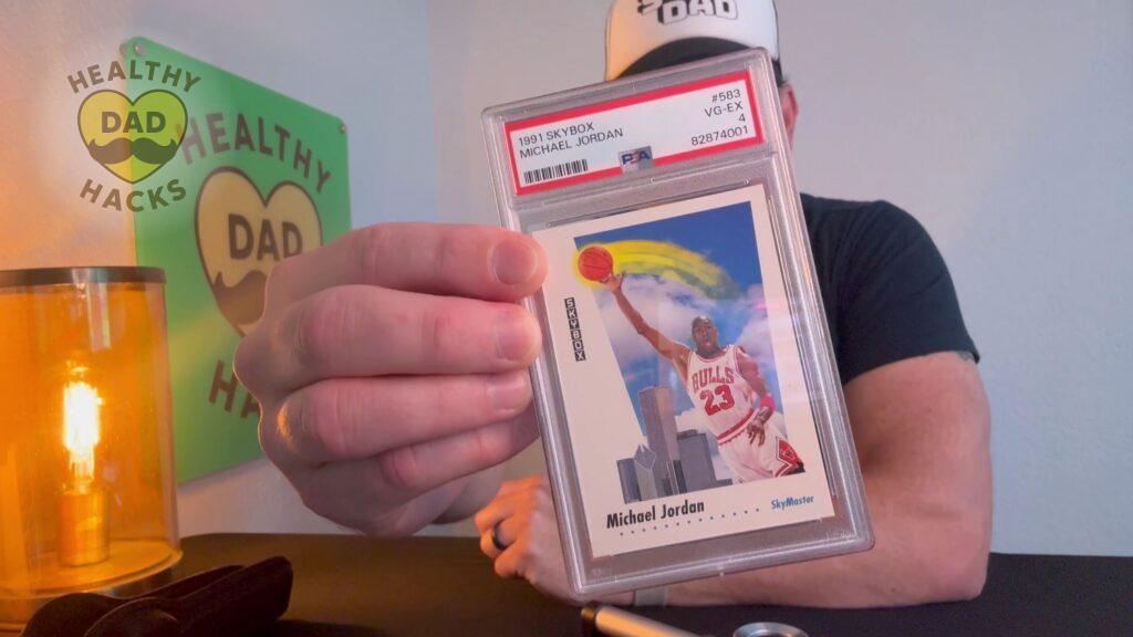 MJ PSA 4 grade after not using Jewelers Loupe for Inspecting Raw Card