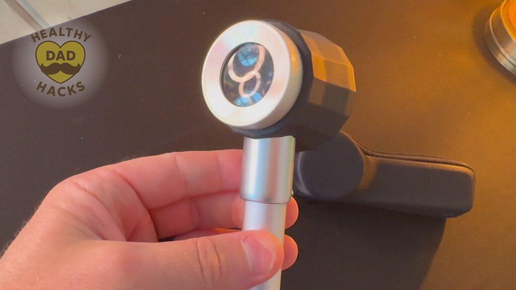 Scratch resistant glass Jewelers Loupe for Inspecting Raw Card