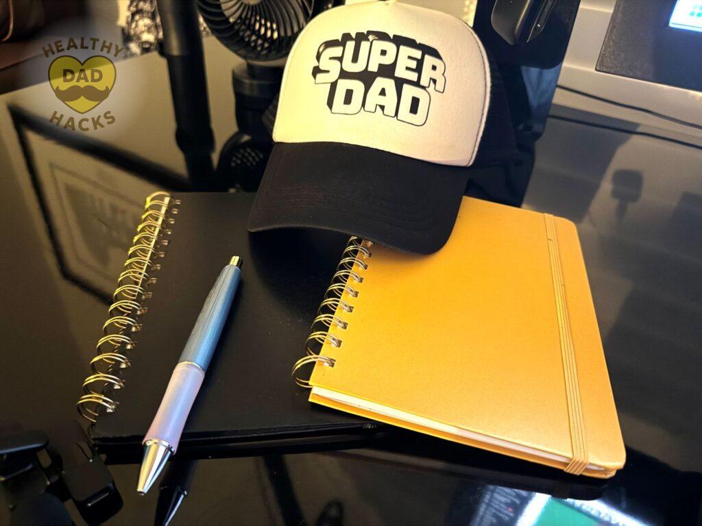 PAPERAGE medium size notebook - 2 colors - black and yellow