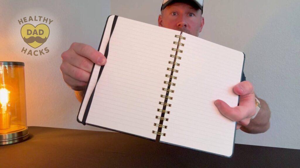 PAPERAGE small medium size notebook elastic bookmark