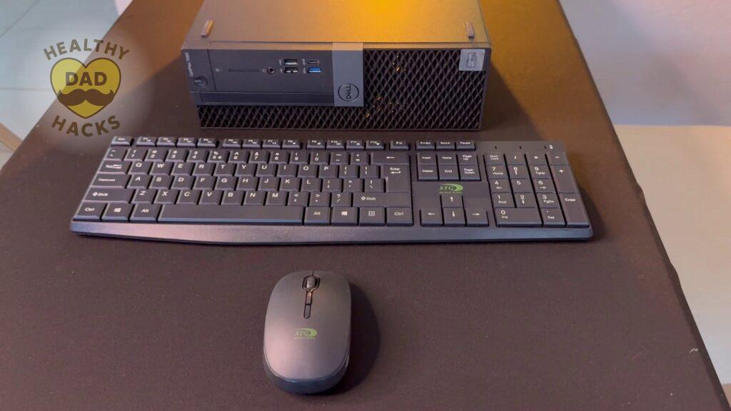 Mouse and keyboard that comes with Refurbished Desktop Dell PC Computer Optiplex 7060