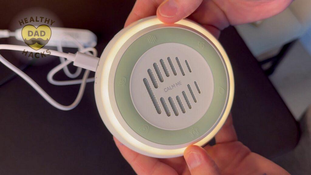 Calm Me Sound Machine has 20 different sounds