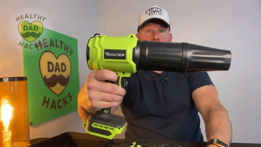 Yuquesen handheld cordless leaf blower nozzle extender