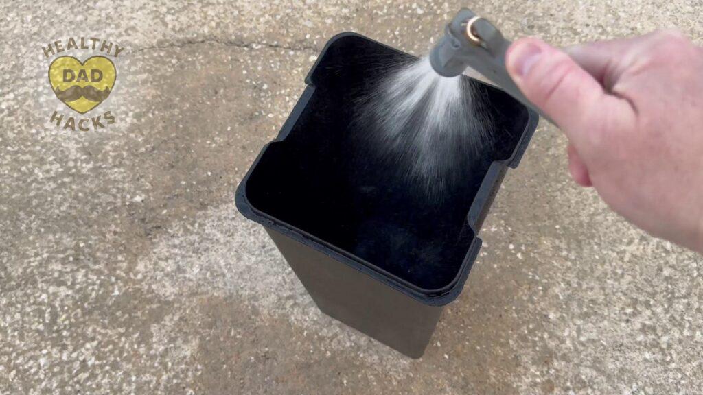SONGMICS kitchen dual trash review - cleaning inner plastic bins