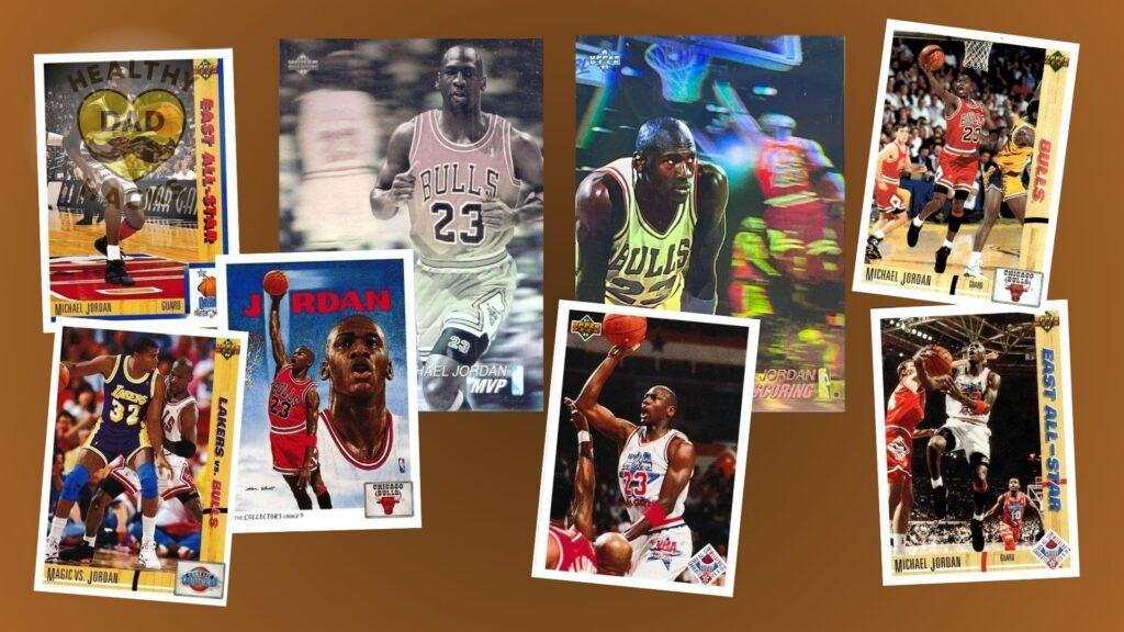 1991 Upper Deck Basketball Cards that feature Jordan from set