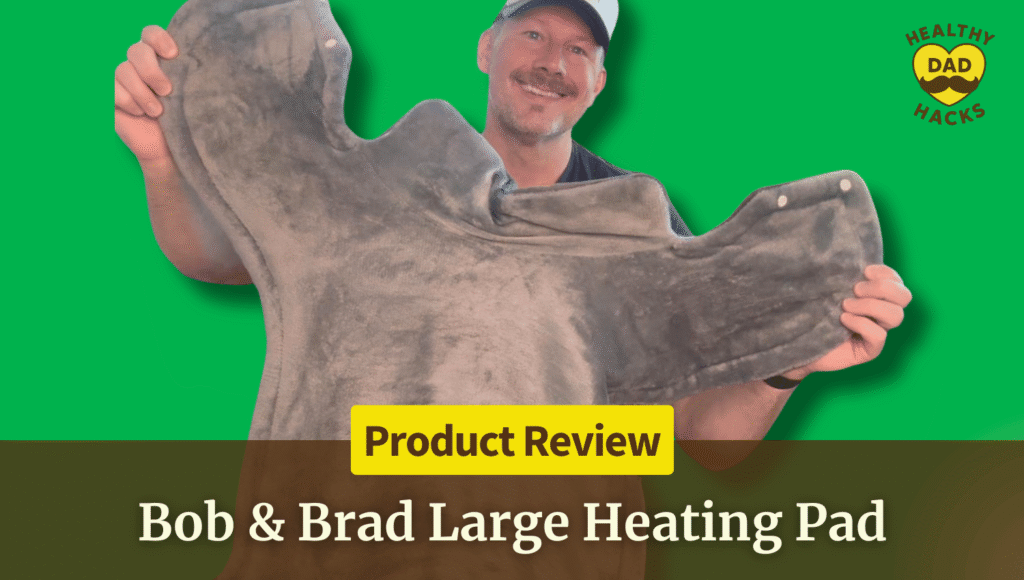 Bob & Brad Large Weighted Heated Pad for Back and Shoulders Review
