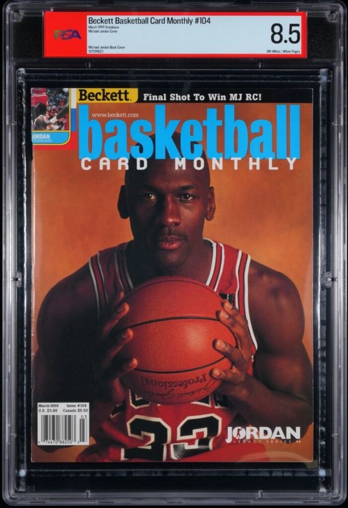 PSA now grades Beckett Basketball Monthly magazines