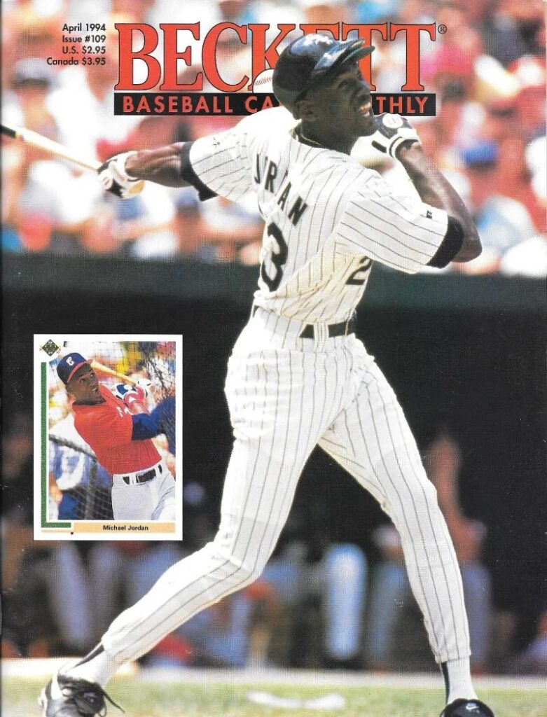 Beckett Baseball - Issue #109 - Jordan - April 1994