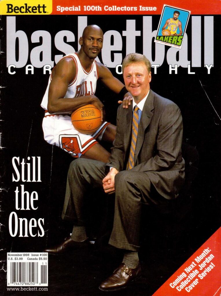 Beckett Basketball - Issue #100 - Jordan - November1998