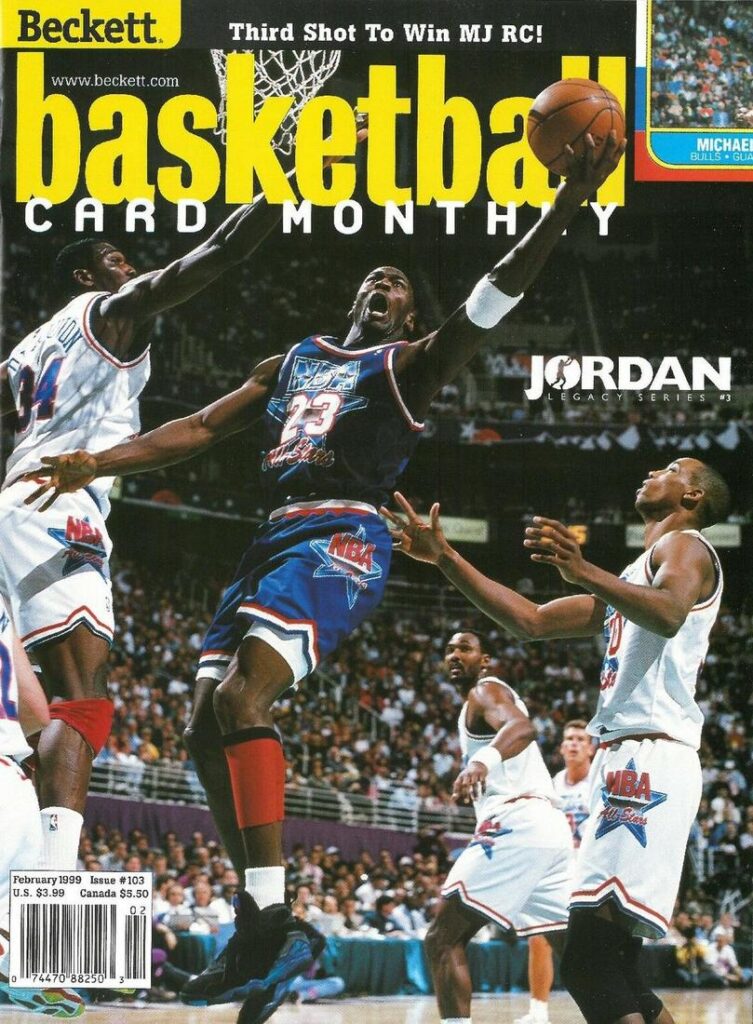 Beckett Basketball - Issue #103 - Jordan - February 1999