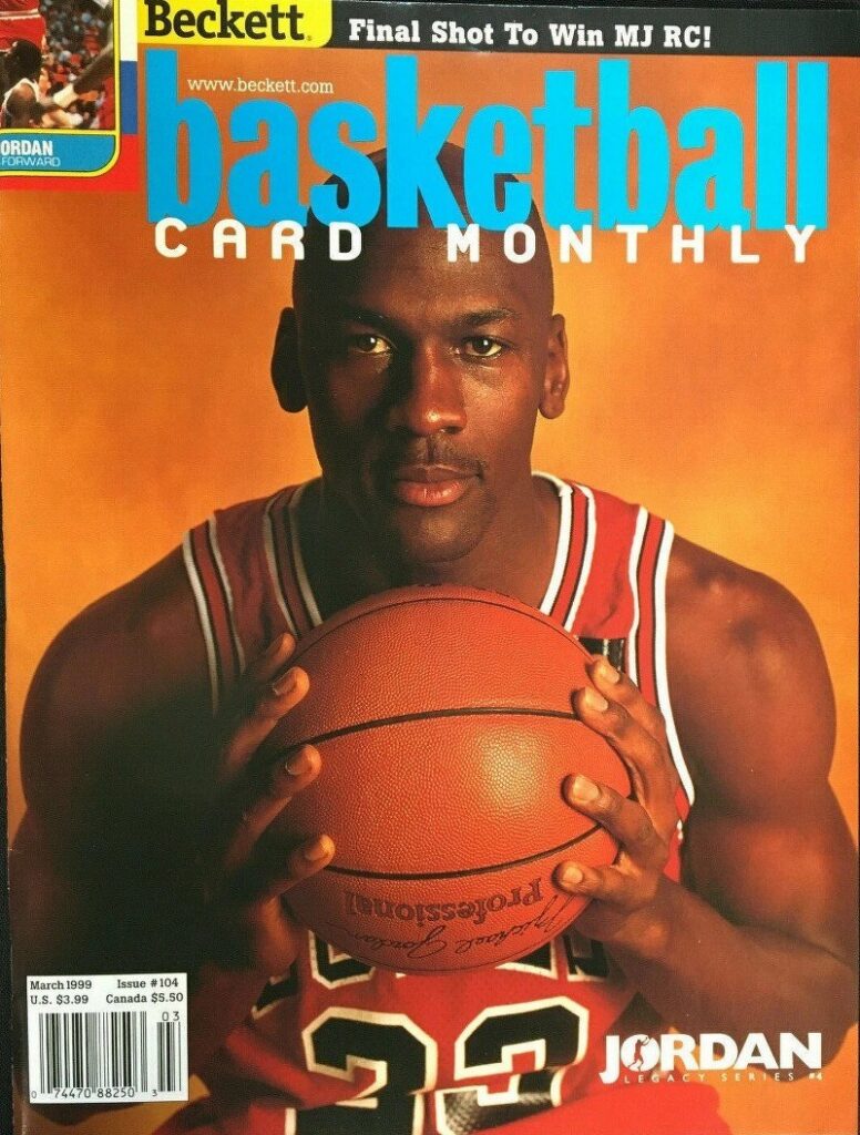 Beckett Basketball - Issue #104 - Jordan - March 1999