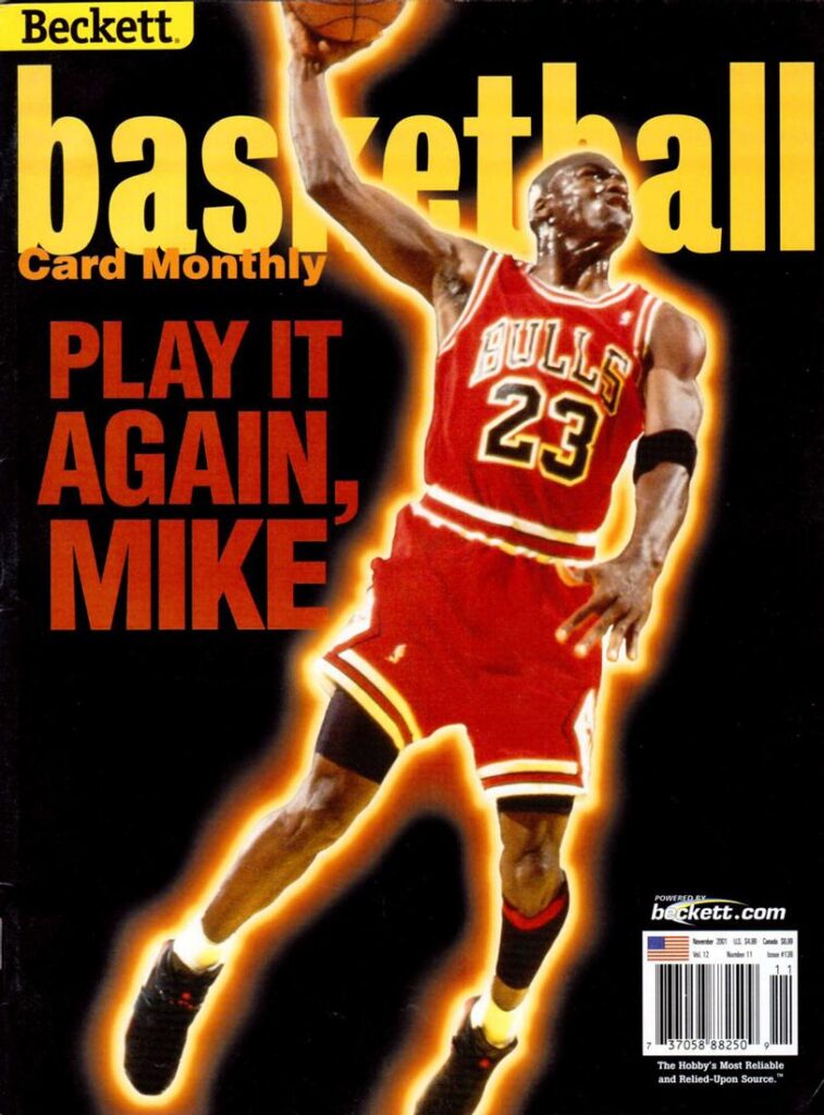 Beckett Basketball - Issue #136 - Jordan - November 2001