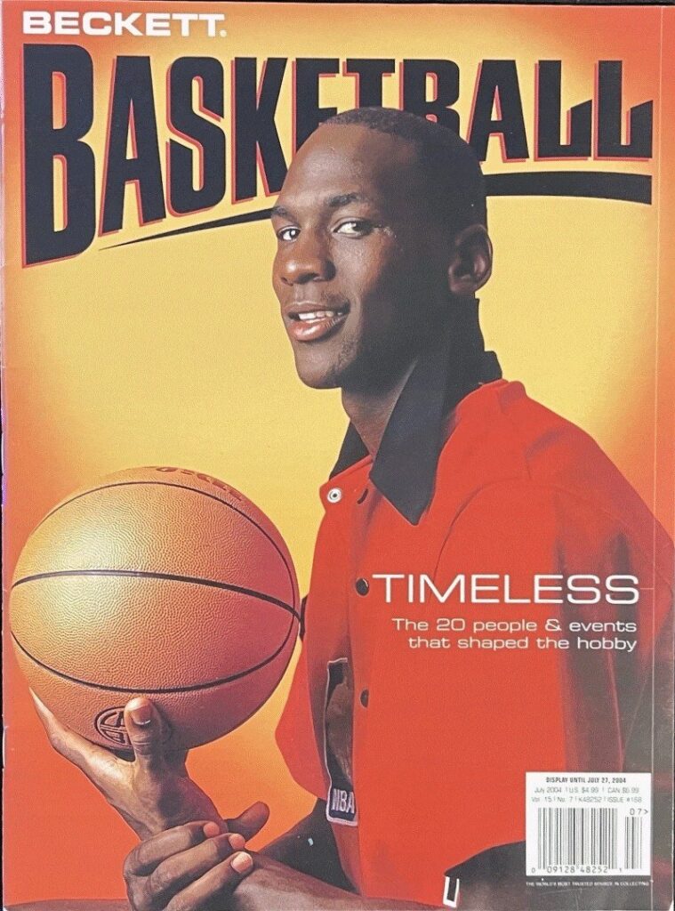 Beckett Basketball - Issue #168 - Jordan - July 2004