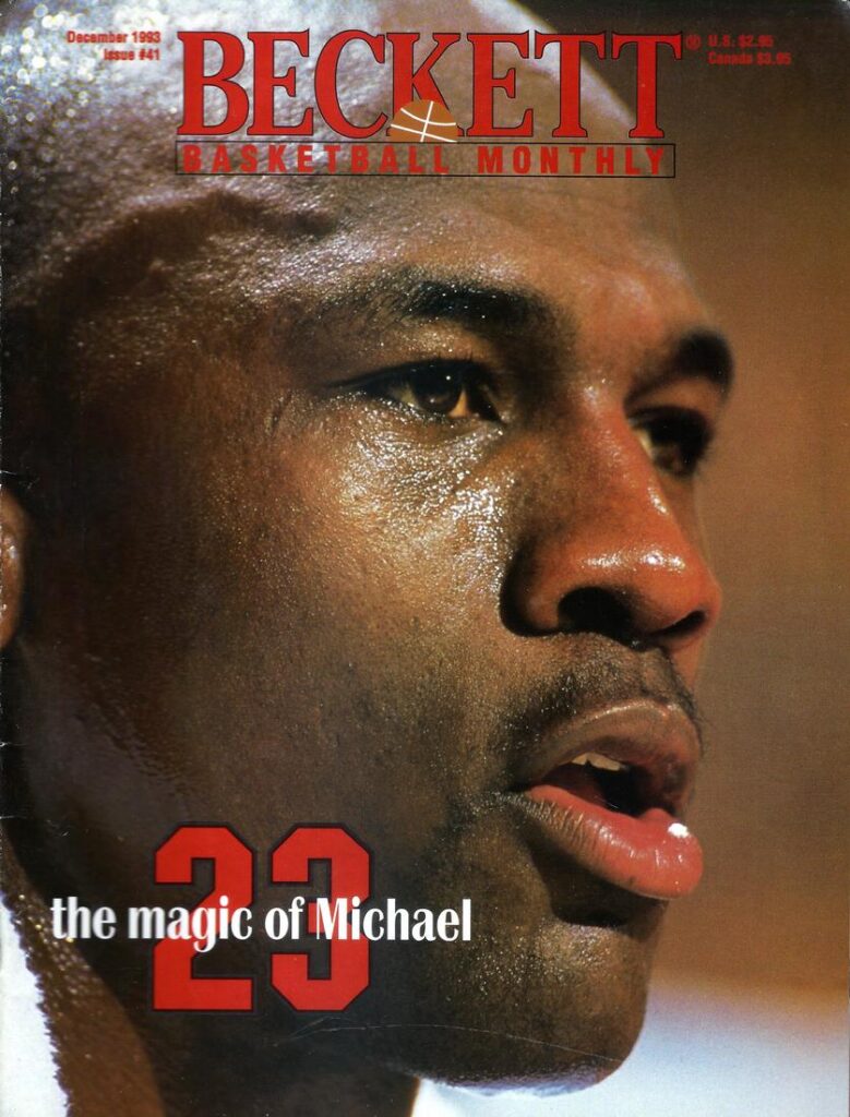 Beckett Basketball - Issue #41 - Jordan - December 1993
