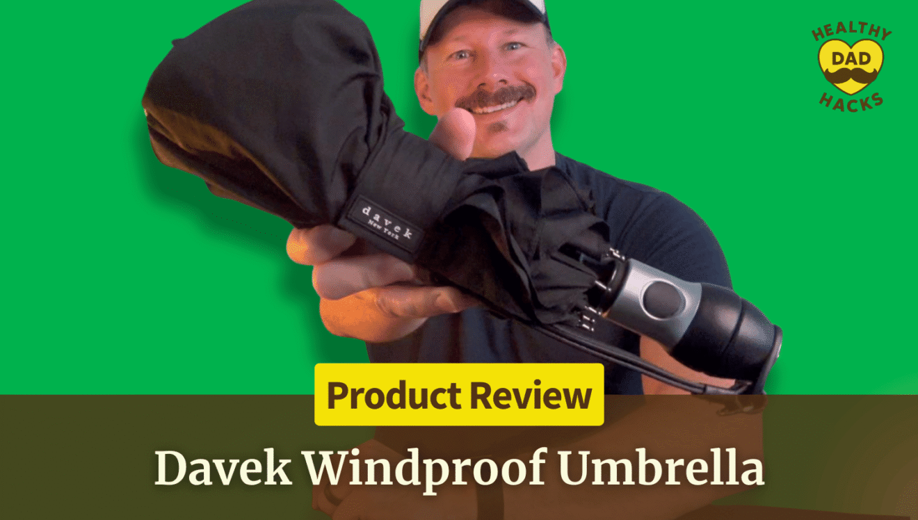 Davek XL Umbrella Review - Strongest Windproof Umbrella