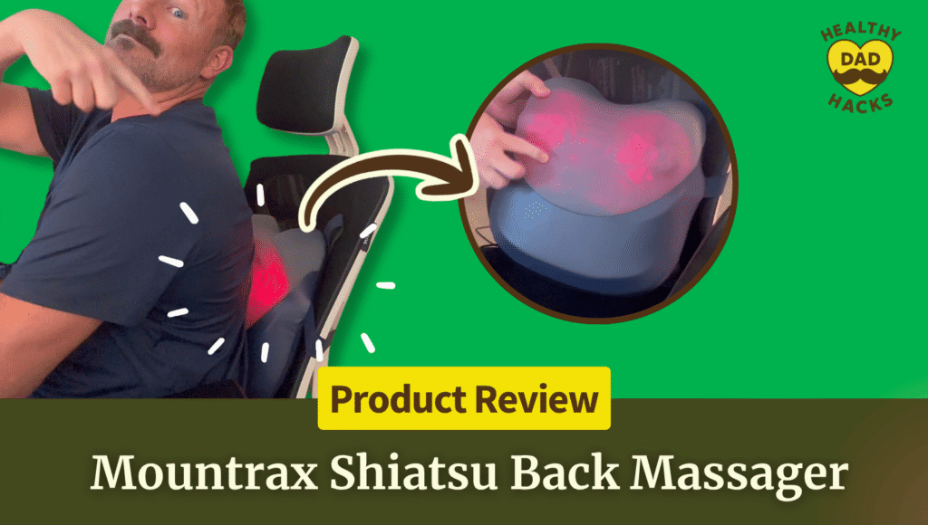 MOUNTRAX Shiatsu Back Massager Review
